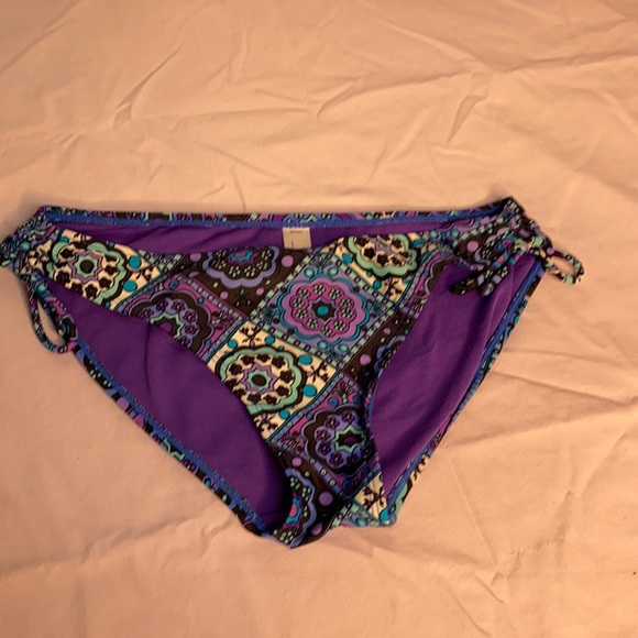 💜💜 Arizona Jean Company Bikini Bottom Size Small - Picture 1 of 8